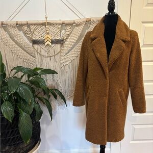 Lucky Brand Brown Sherpa Lined Jacket